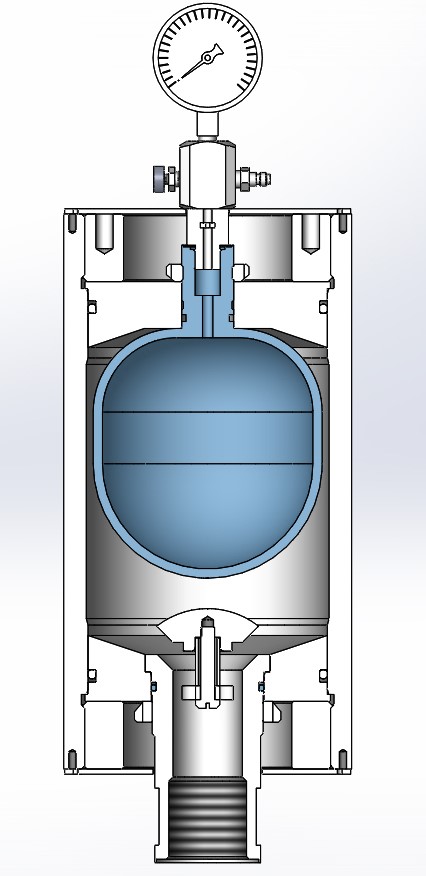 Гаситель пульсаций 1,6л