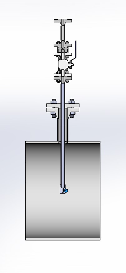 Узел ввода реагента 